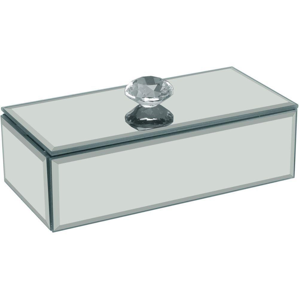 Estojo Porta Joias Decorativo Espelhado Home & Co - 1