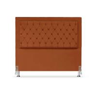 Cabeceira De Cama Box Casal 140 Cm Baronesa Cor:terra Cota - 2
