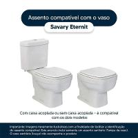 Assento Sanitario Decorado Borboleta Savary Para Vaso Eternit