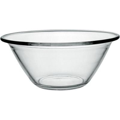 Saladeira Bowl Tigela Home&co Vidro 13x29x29cm Transparente