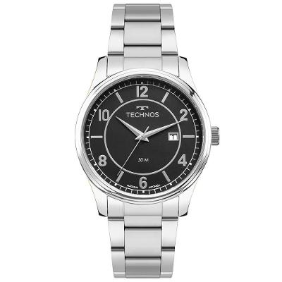 Relógio Technos Masculino Steel Prata - 2115ucj-1p
