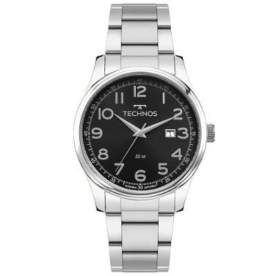 Relógio Technos Masculino Steel Prata - 2115uch-1p