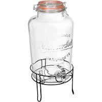 Refresqueira Suco Agua Com Suporte Metal Home&co Vidro 8l - 1