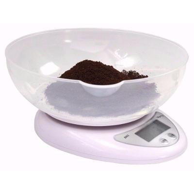 Balança Eletrônica Digital Recipiente Cozinha Alimento 5 Kg