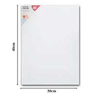 Kit 5 Telas De Pintura Comum 30x40 100% Algodão Pronta Branca N-a - 8