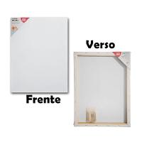Kit 5 Telas De Pintura Comum 20x30 100% Algodão Pronta Branca N-a - 5