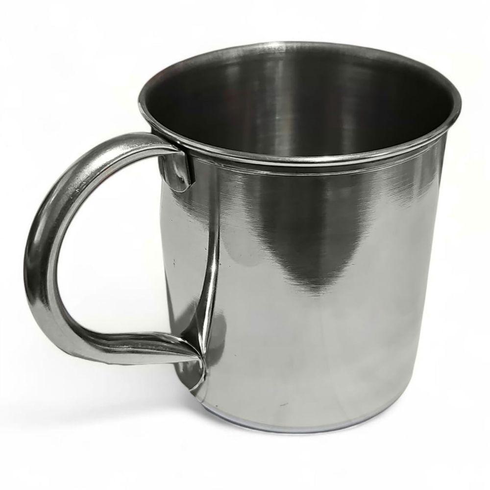 Caneca Moscow Mule Lisa Drink Top Aço Inox Premium 420ml Inox - 6