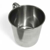 Caneca Moscow Mule Lisa Drink Top Aço Inox Premium 420ml Inox - 5