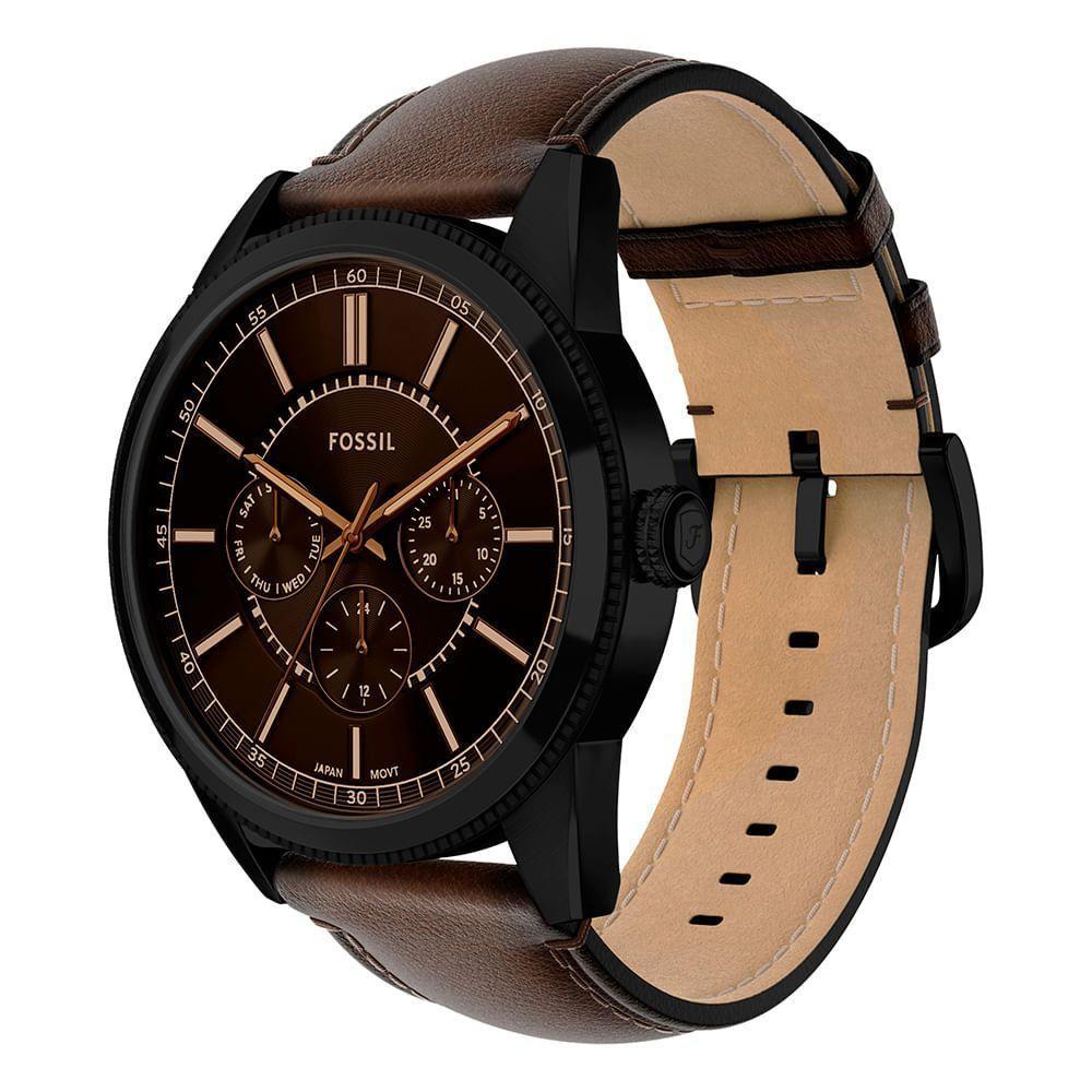 Relógio Fossil Masculino Pearson Preto - Fs6138-0mn Relógio Fossil Masculino Fossil Preto - Fs6138-0mn - 3