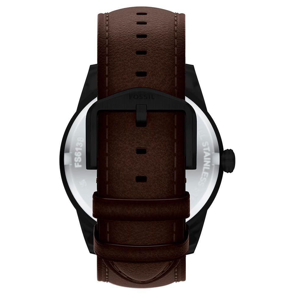 Relógio Fossil Masculino Pearson Preto - Fs6138-0mn Relógio Fossil Masculino Fossil Preto - Fs6138-0mn - 6