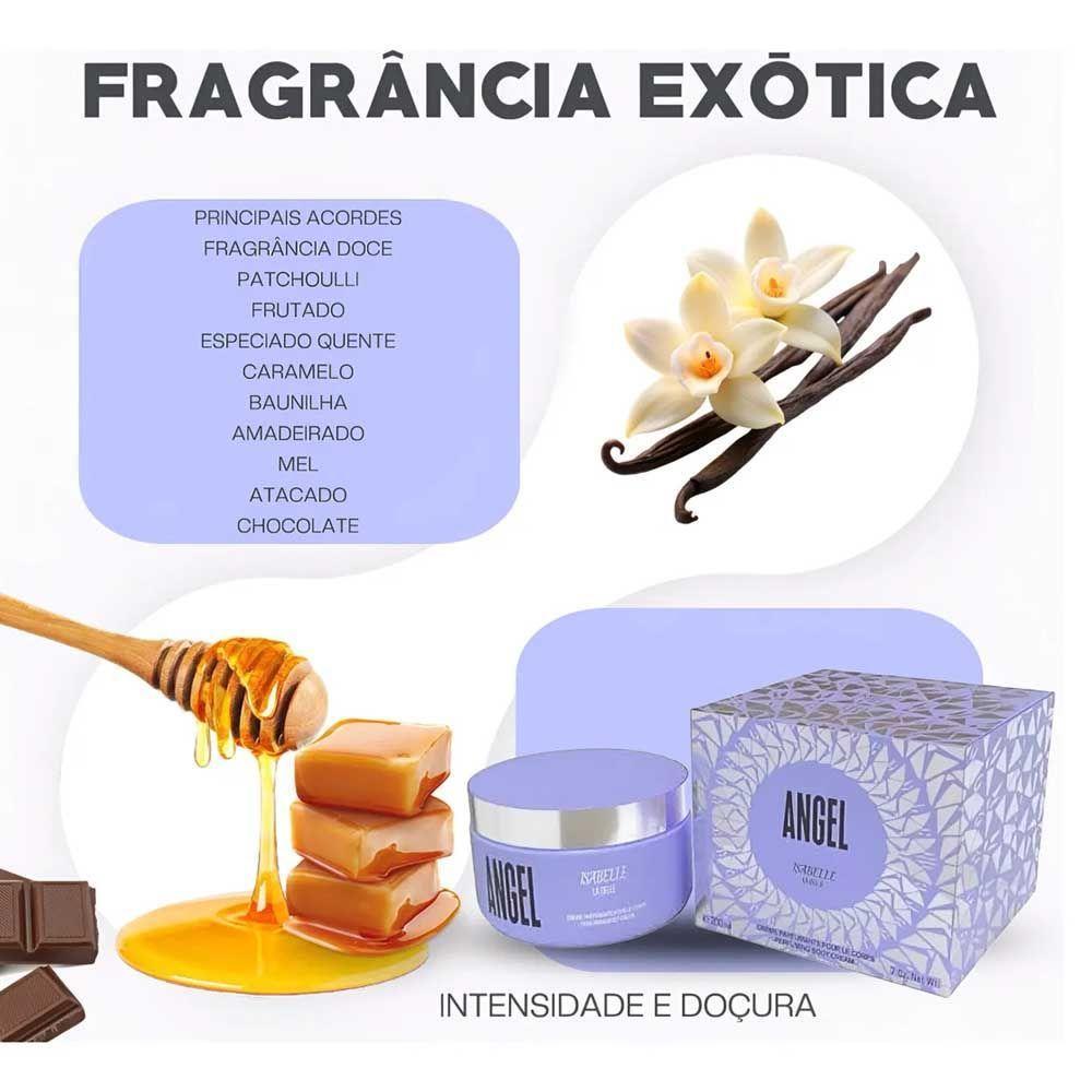 Creme Corporal Hidratante Angel Isabelle La Belle 200ml - 5