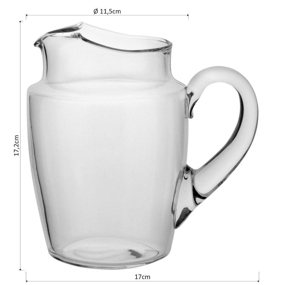 Crisa Orinoco Jarra 17X17X11Cm 1,1L Vidro Transp - 2