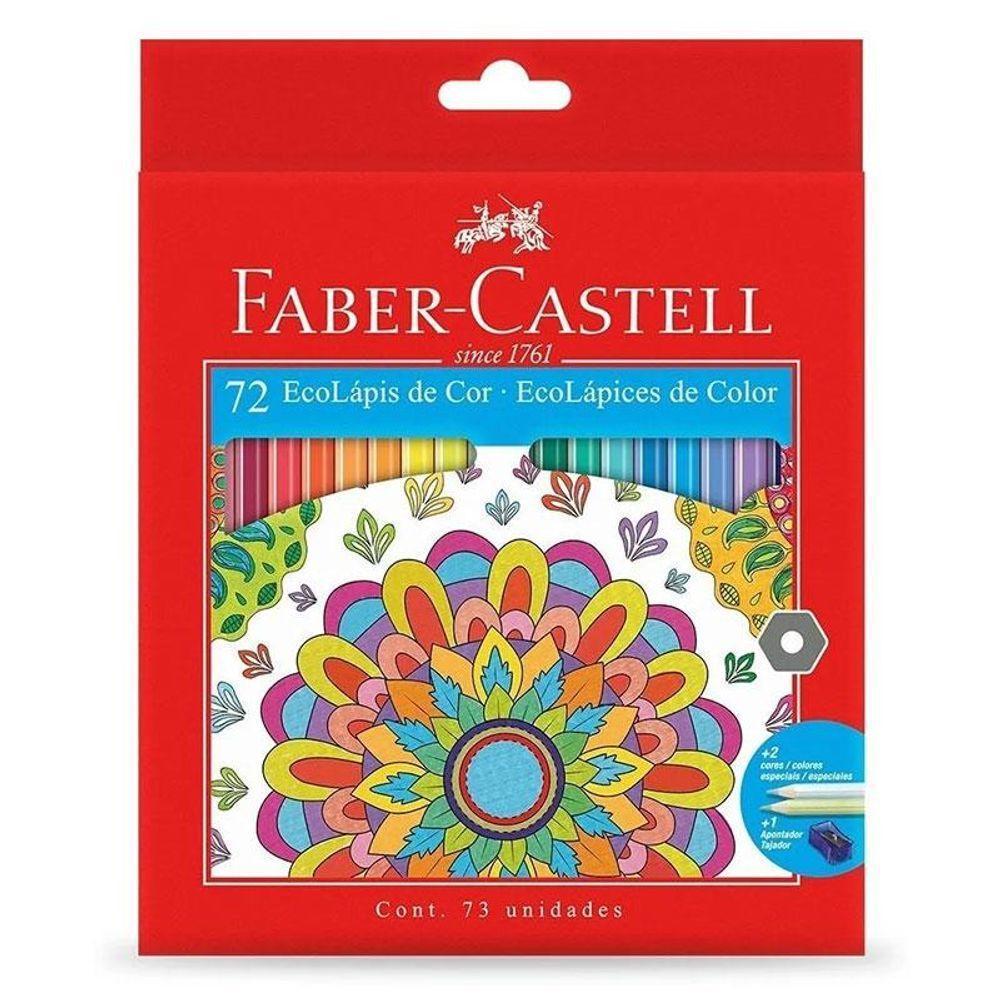 Lápis De Cor Ecolápis 120172 72 Cores - Faber Castell - 1