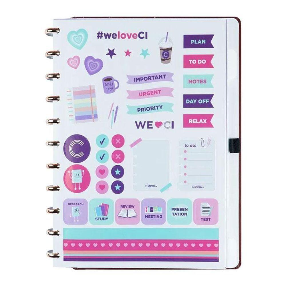 Caderno Inteligente Grande Mocha 80 Folhas Cigd4359 - Ci - 2