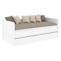 Bicama Babá Ambiente Lais Branco Acetinado - Carolina - 2