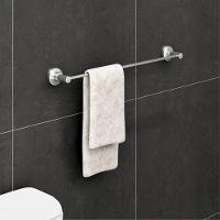 Porta Toalha Toalheiro Para Banheiro Alto Brilho Atenas 55cm - 3