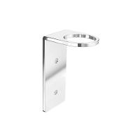 Suporte Frasco Shampoo Para Banheiro Alto Brilho Agata Grego Metal - 1