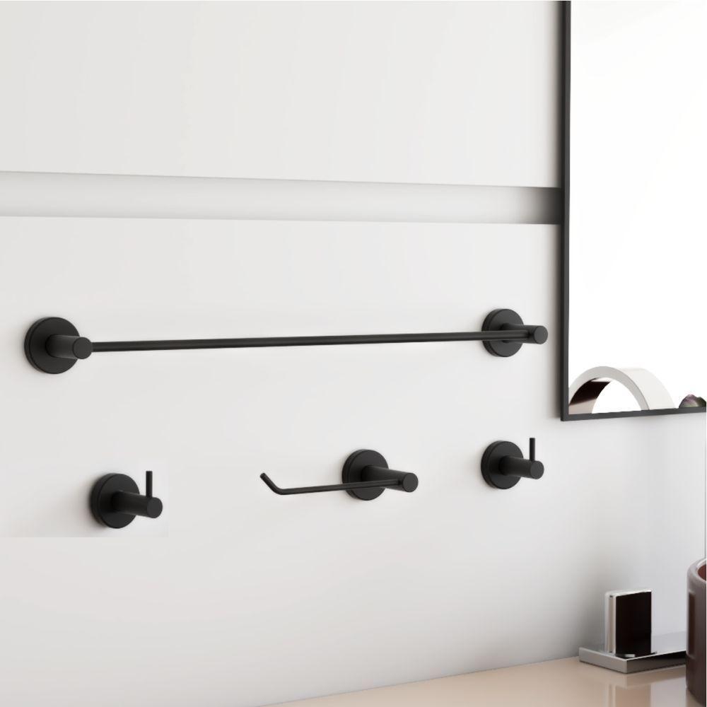 Kit De Acessórios Para Banheiro 4 Peças Grego Metal 2050at - 4