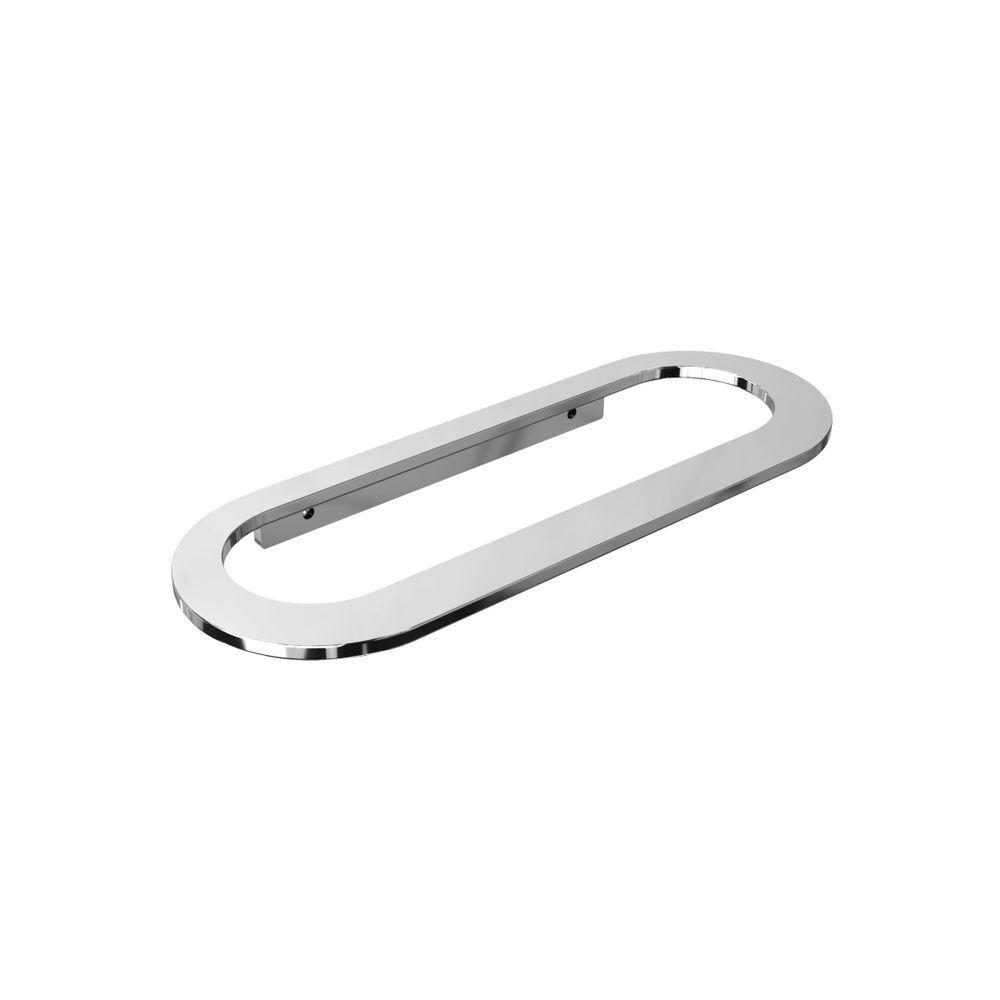 Porta Toalha Toalheiro Para Banheiro Alto Brilho Agata 35cm - 1