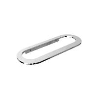 Porta Toalha Toalheiro Para Banheiro Alto Brilho Agata 35cm - 1