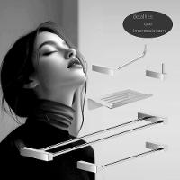 Kit Acessórios Para Banheiro Alto Brilho 5 Peças Grego Metal 2190tr - 2