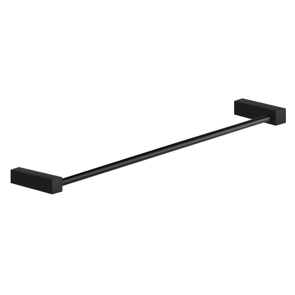 Kit De Acessórios Para Banheiro Preto Fosco 4 Peças Grego Metal 2050tr - 5