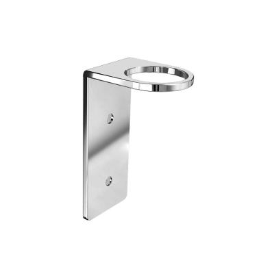 Suporte Frasco Shampoo Para Banheiro Escovado Agata Grego Metal