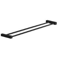 Kit Acessórios Para Banheiro Preto Fosco 5 Peças Grego Metal 2160tr - 7