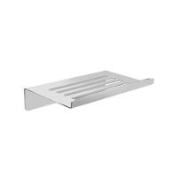 Saboneteira Para Banheiro Alto Brilho Grega Aço Inox 14cm - 1