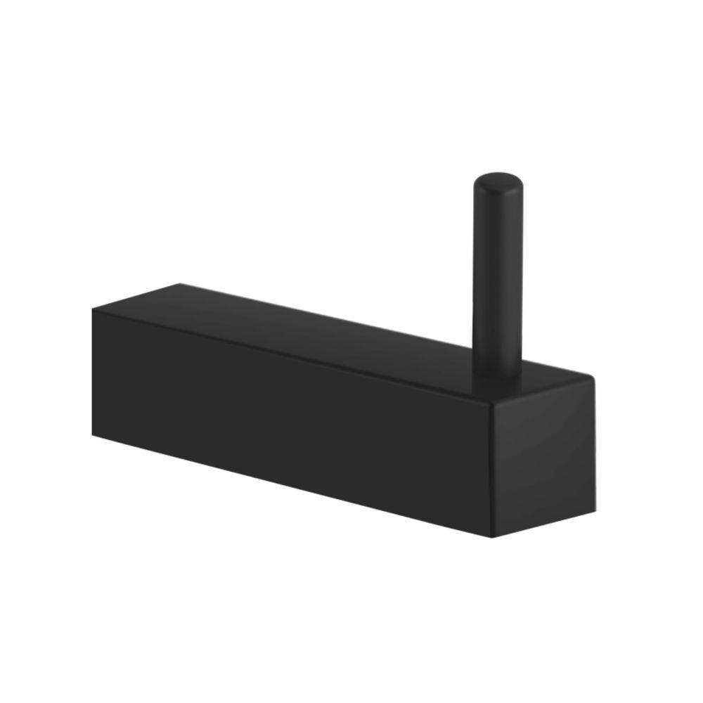 Kit Acessórios Para Banheiro Preto Fosco 5 Peças Grego Metal 2102tr - 7