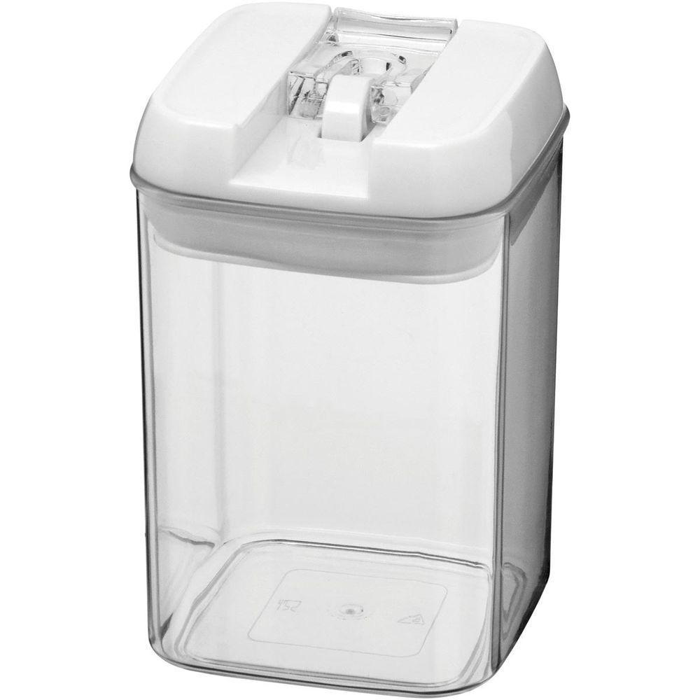 Pratik Pote 16X10X10Cm 800Ml Plástico Transp Hermético - 1