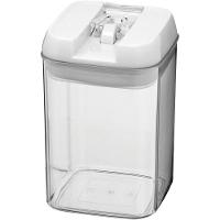 Pratik Pote 16X10X10Cm 800Ml Plástico Transp Hermético - 1