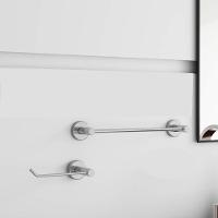 Kit De Acessórios Para Banheiro Escovado 2 Peças Grego Metal 2010at