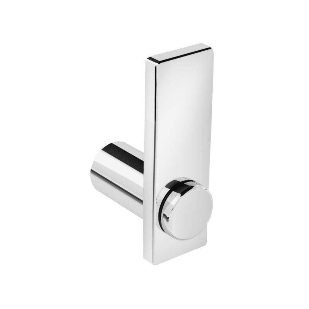 Porta Papel Higiênico Para Banheiro Alto Brilho Patmos Grego Metal - 1