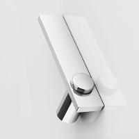 Porta Papel Higiênico Para Banheiro Alto Brilho Patmos Grego Metal - 3