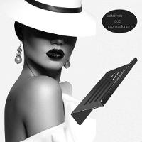 Saboneteira Para Banheiro Preto Fosco Grega Aço Inox 14cm - 2