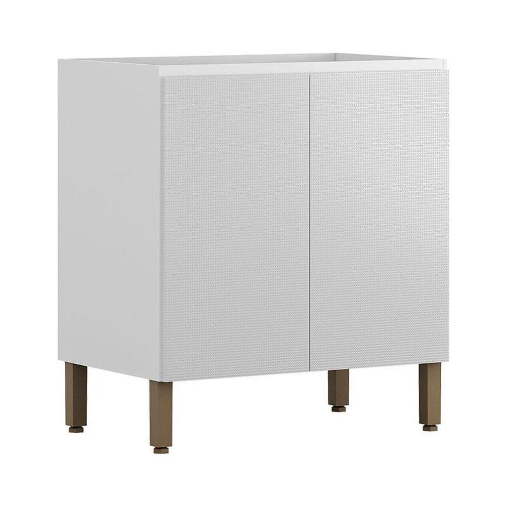 Balcão 2 Portas 80 Cm Art 6005 Branco ártico - Kits Paraná - 1