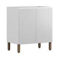 Balcão 2 Portas 80 Cm Art 6005 Branco ártico - Kits Paraná - 1