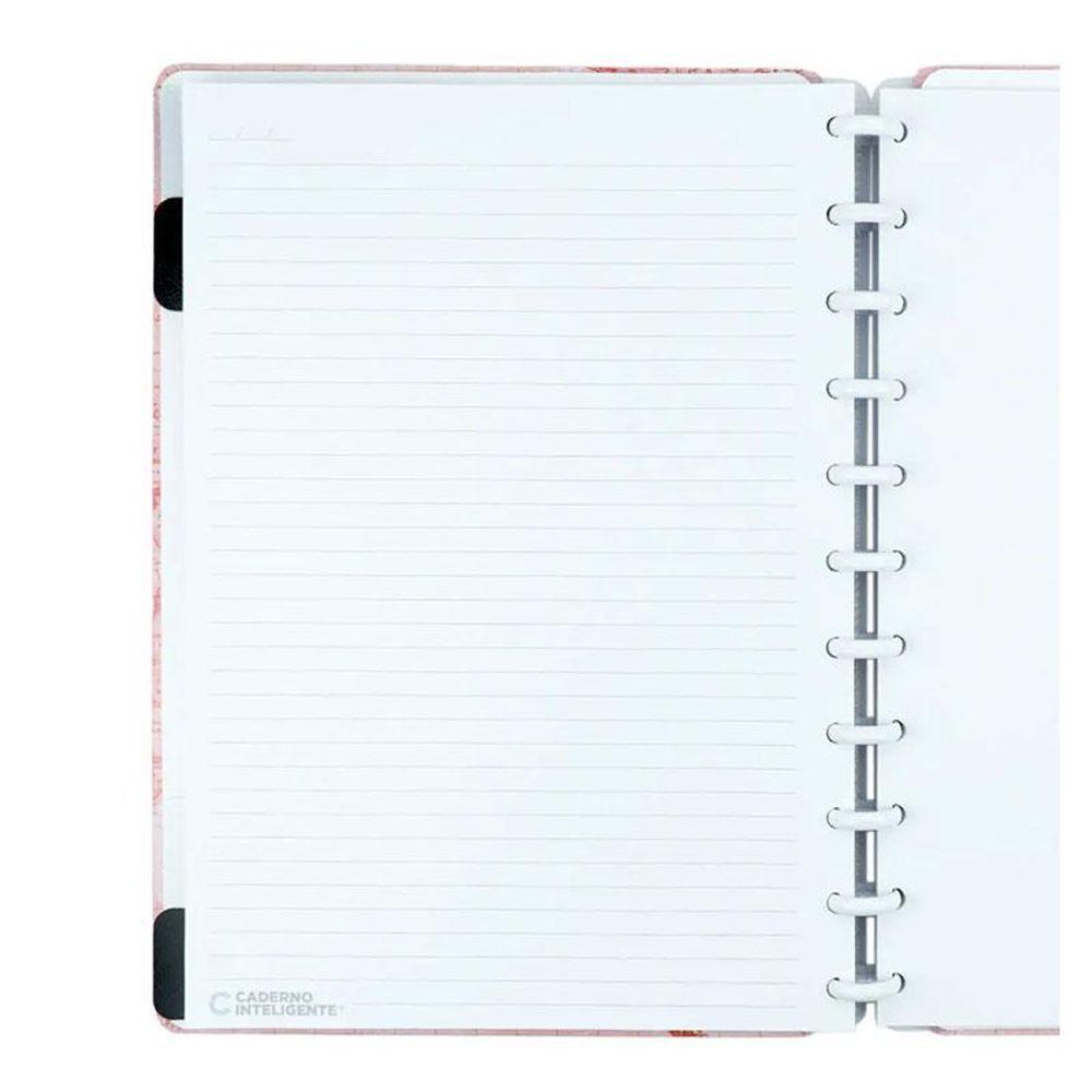 Caderno Inteligente Grande By Gocase Mapa Mundi Rosa 80 Folhas Cigd4107 - Ci - 2