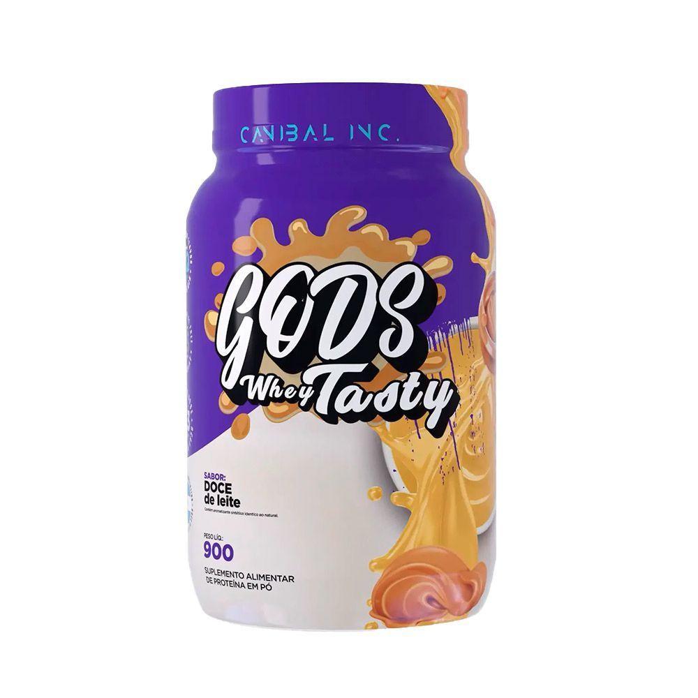 Whey Protein 3w Gods Whey 900g Doce De Leite Canibal Inc - 1
