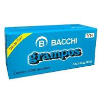 Grampo Para Grampeador 9-14 Galvanizados 5000 Unidades - Bacchi - 1