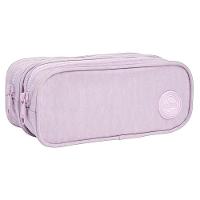 Estojo Escolar Infantil Duplo Happy Lilás - Tilibra - 1