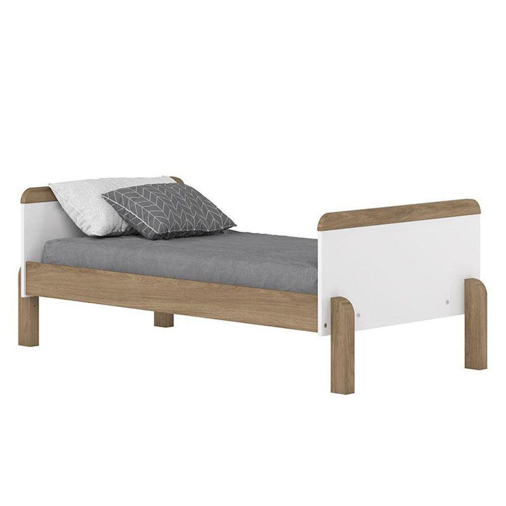 Berço Mini Cama Ternura Branco Jequitibá Hp - Henn - 3