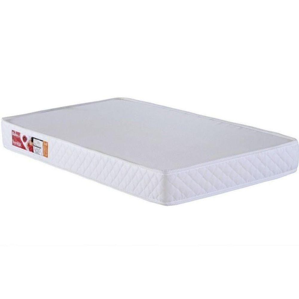 Guarda Roupa 3 Portas E Berço Mini Cama Magia Branco Jequitibá Hp Com Colchão 130x60 Prorelax - Henn - 7