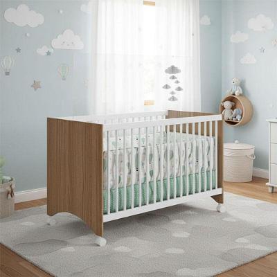 Berço Nacional Gutti Ambiente Amadeirado Acetinado - Móveis Estrela