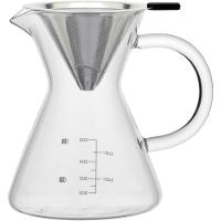 Kanne Cafeteira Com Filtro 16X16X12Cm 500Ml Borosilicato Transp - 1