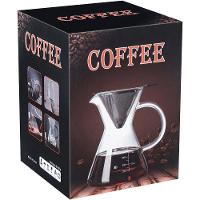 Kanne Cafeteira Com Filtro 16X16X12Cm 500Ml Borosilicato Transp - 6