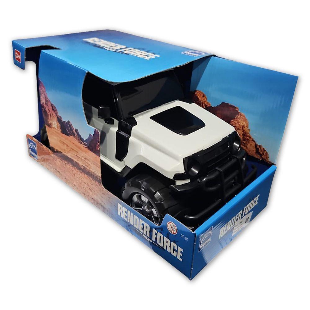 Carrinho Jeep 4x4 Caminhonete Render Force Jipe Cores Branco - 2