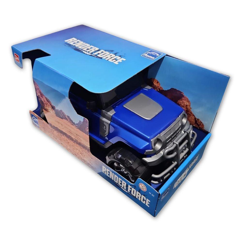 Carrinho Jeep 4x4 Caminhonete Render Force Jipe Cores Azul - 2