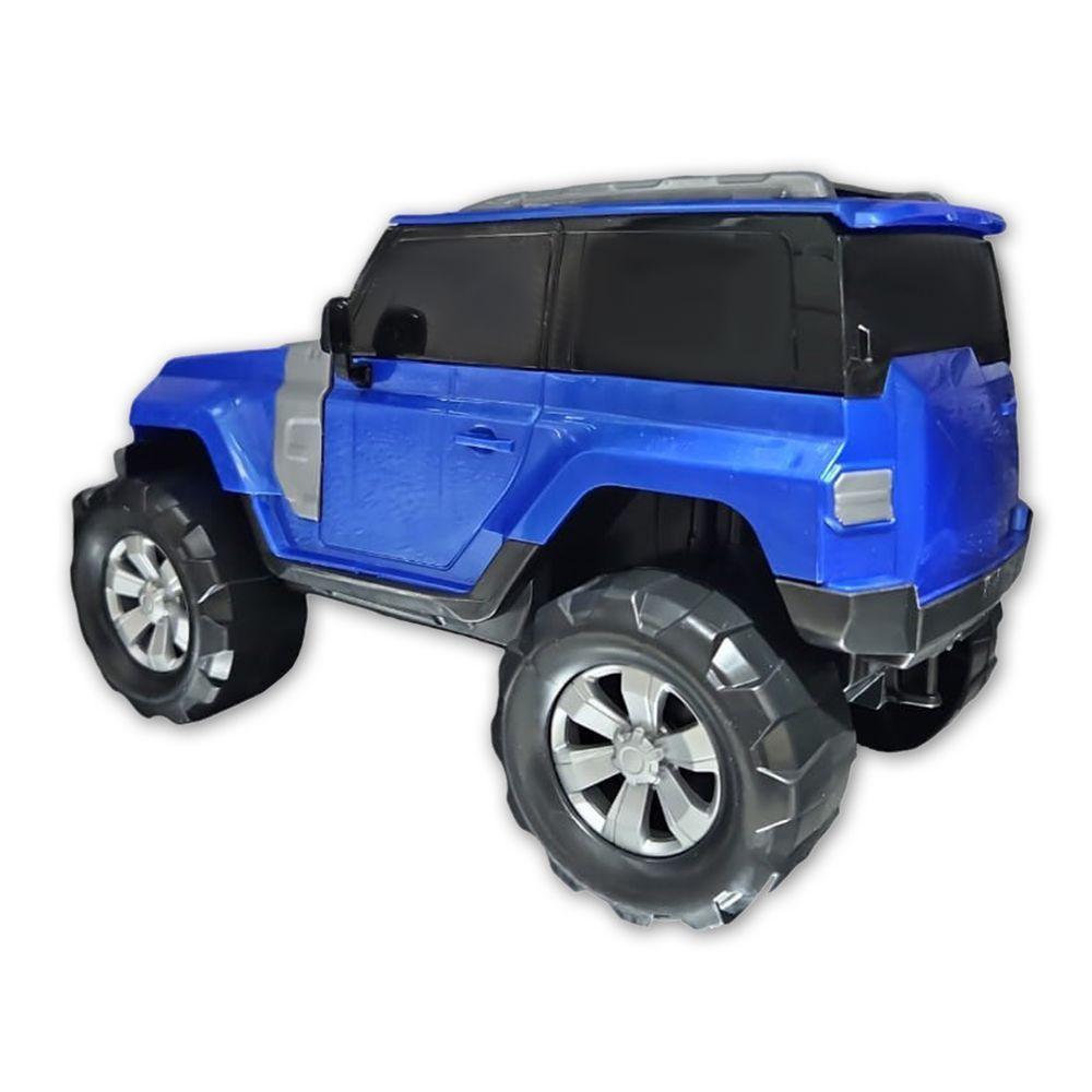Carrinho Jeep 4x4 Caminhonete Render Force Jipe Cores Azul - 4